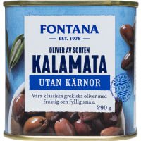 Kalamata Oliver Utan Kärnor
