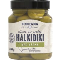Halkidiki Oliver med Kärnor