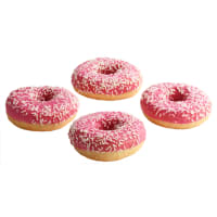 Donut Jordgubb 4-pack
