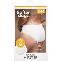 Hipster Seamless Vit Spets S/m