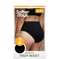 High Waist Seamless Svart S/m