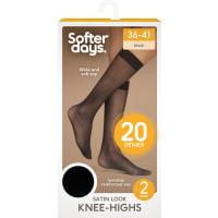 Bas Knee-high 20den Black One Size