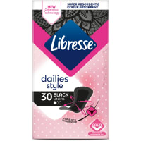 Libresse Daily Fresh Normal Black Trosskydd