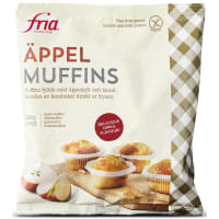 Fria Äppelmuffins Glutenfri Frysta/4-pack