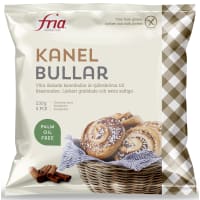 Fria Kanelbullar Glutenfri Frysta/4-pack