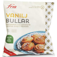 Fria Vaniljbulle Glutenfri Frysta/4-pack