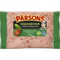 Pärsons Vegoskivor Tomat&basilika Ovo-vegetarisk