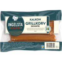 Ingelstakalkon Grillkorv Kalkon