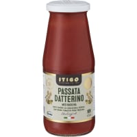 Passata Datterino Basilika Passerade Tomater