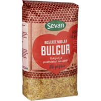 Bulgur Grov med Rostade Nudlar