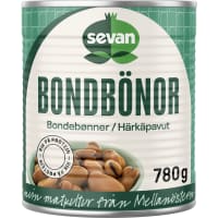 Bondbönor Stora Bruna