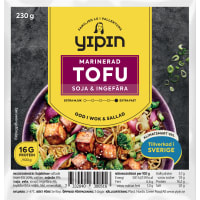 Yipin Marinerad Tofu Sojasås & Ingefära