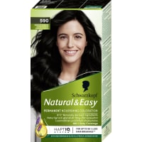 Natural 590 Ebenholts Svart Permanent Hårfärg