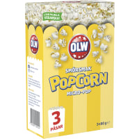Micropop Smör Popcorn 3-pack