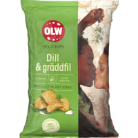 Olw Chips Dill & Gräddfil