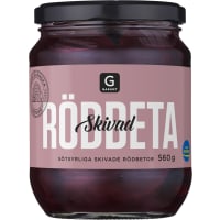Rödbeta Skivad