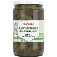 Cornichons Små Krispiga Gurkor