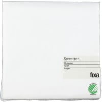 Servett Vit 40cm