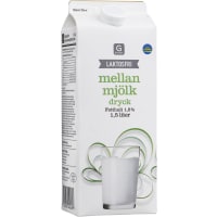 Garant Mellanmjölk Laktosfri 1,5%