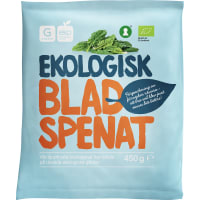 Bladspenat Ekologisk Fryst