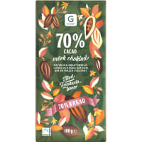 70% Cacao Mörk Choklad Trinitario Bönor