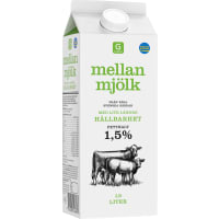 Garant Mellanmjölk Längre Hållbarhet 1,5%
