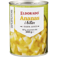 Ananas Bitar i Egen Juice