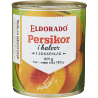 Persikor i Halvor i Sockerlag