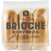 Korvbröd Brioche Franska 6-pack