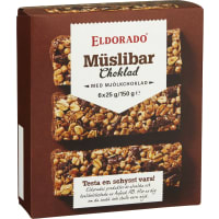 Eldorado Choklad Müslibar 6-pack