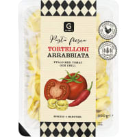 Arrabbiata Tortelloni Färsk Pasta