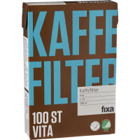 Fixa Kaffefilter 1x4 Vita
