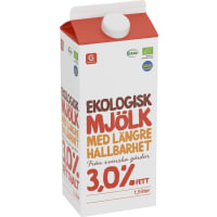 Garant Eko Mjölk Längre Hållbarhet  Ekologisk 3%