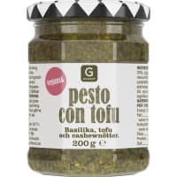 Pesto Con Tofu Vegansk