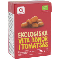 Garant Eko Vita Bönor Tomatsås Ekologiska