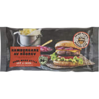 Hamburgare Högrev 99% Frysta