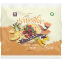 Smoothie Ananas Papaya Mango Fryst
