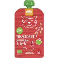 Fruktgröt Jordgubb Äpple Från 6 Månader