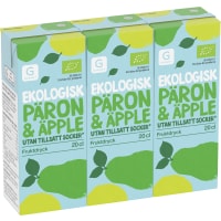 Päron Äpple Ekologisk Fruktdryck Tetra