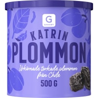 Katrinplommon Torkade Urkärnade
