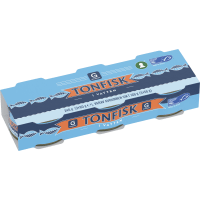 Tonfisk Vatten 3x80g