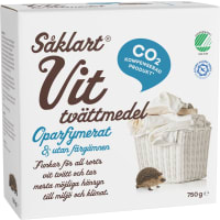 Oparfymerad Vittvätt Tvättmedel Pulver