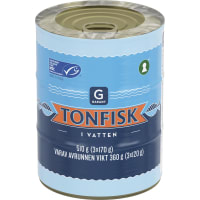 Garant Tonfisk Vatten 3x170g