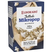 Eldorado Micropopcorn Saltade