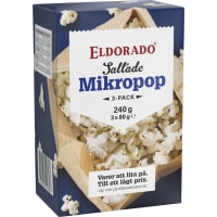 Micropopcorn Saltade 3-pack