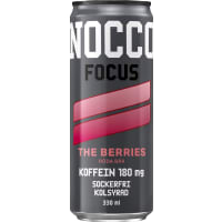 The Berries Focus Energidryck, Burk