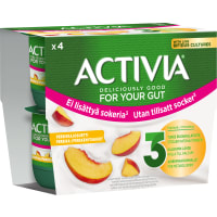 Persika Yoghurt Utan Tillsatt Socker