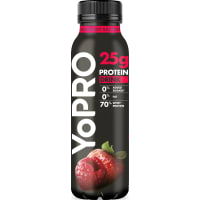 Protein Drink Strawberry Raspberry Laktosfri