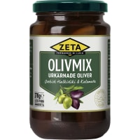 Olivmix Kalamata Halkidiki Urkärnade