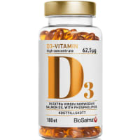 Biosalma D3-vitamin 62,5ug 250mg